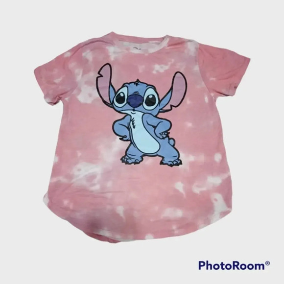 Disney Stitch Short‎ Sleeve T-Shirt Girl’s XL (15-17) - Picture 1 of 3